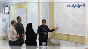 برگزاری آثار طراحی و فرش استاد علی دادخواه در دانشگاه کاشان